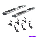 Nerf Bar 99-16 F-250/F-350スーパーデューティスーパーキャブ用の牡羊座6インチのステンレスナーフバー Aries 6in Oval Stainless Nerf Bars for 99-16 F-250/F-350 Super Duty Super Cab(2)