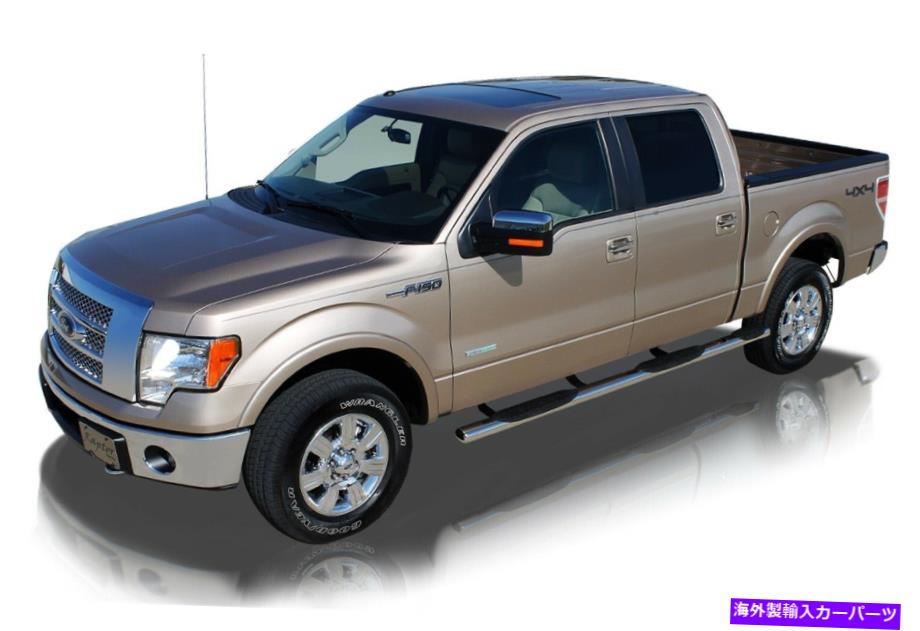 Nerf Bar Raptor 0403-0186マグナムオーバルステップチューブホイールツーホイールフィット09-14 F-150 Raptor 0403-0186 Magnum Oval Step Tubes Wheel To Wheel Fits 09-14 F-150