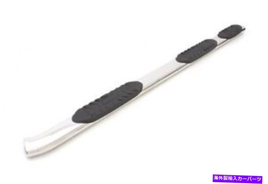 Nerf Bar Lund 244105008 5インチ楕円形のホイールツーホイールナーフバー Lund 244105008 5 Inch Oval Wheel-To-Wheel Nerf Bar