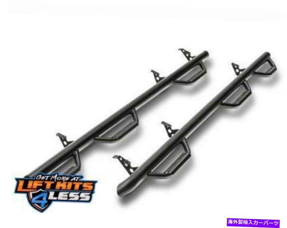 Nerf Bar N-FAB T0792??QC-6-TXテクスチャブラックWからWネルフステップバー2007-20トヨタツンドラ N-Fab T0792QC-6-TX Textured Black W To W Nerf Step Bar for 2007-20 Toyota Tundra