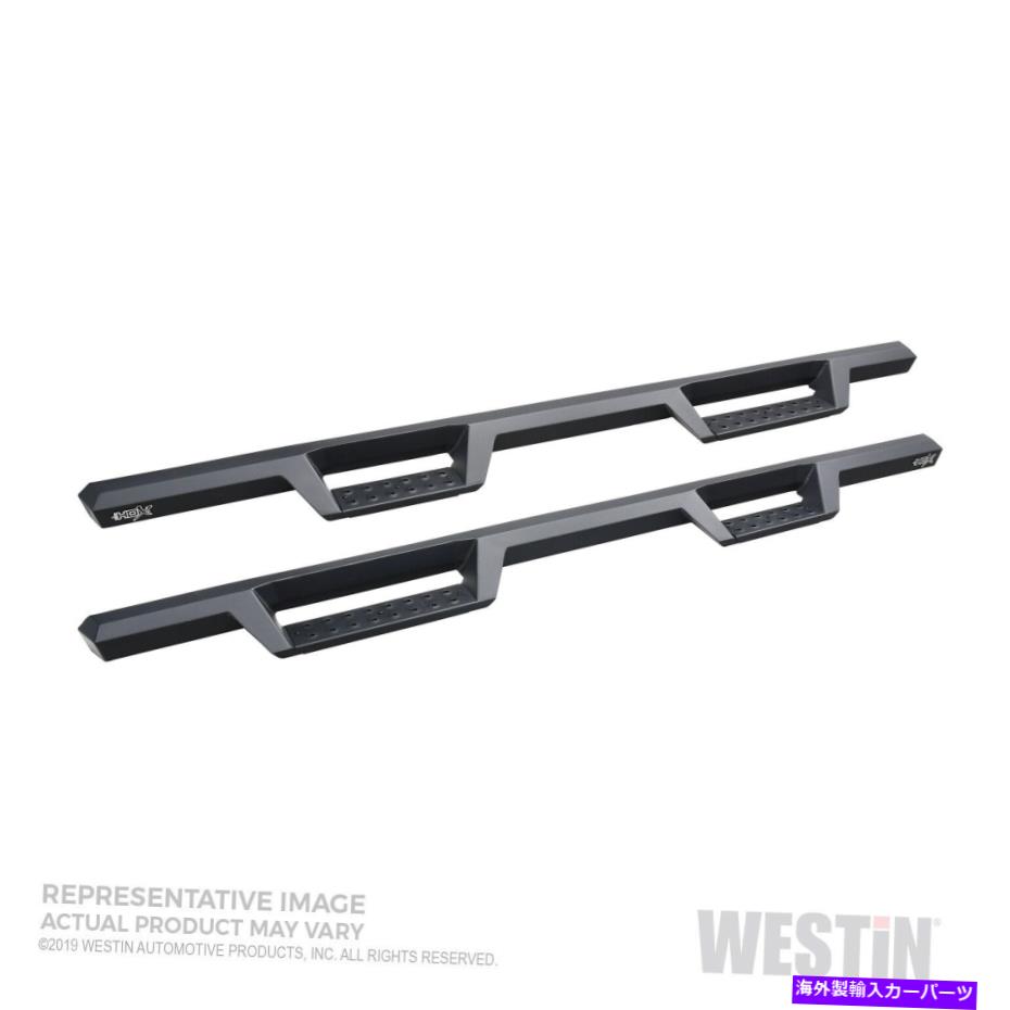Nerf Bar ウェスティン56-14155 HDXドロップナーフステップバーに合う19-21レンジャー Westin 56-14155 HDX Drop Nerf Step Bars Fits 19-21 Ranger(2)