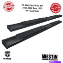 Nerf Bar ウェスティン28-51235 | R5ブラックナーフステップバー85 ''フィット2019-2022ラム1500クアッドキャブ Westin ...