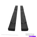 Nerf Bar WES28-51325ウェスティン28-51325 R5ネルフステップバー - ブラックパウダーコート仕上げ WES28-51325 Westin 28-51325 R5 Nerf Step Bars - Black Powdercoat Finish(2)