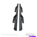 Nerf Bar ウェスティンHDXドロップナーフステップバー19-21フォードレンジャースーパークルーのためのテクスチャーブラック Westin HDX Drop Nerf Step Bars Textured Black For 19-21 Ford Ranger Super Crew(2)