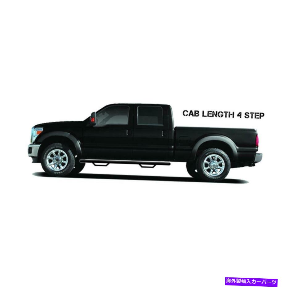 Nerf Bar 99-16フォードF-F-350 / F-350スーパーデューティクルーナーフステップキャブLGTH F9984CC-TX N-FAB For 99-16 Ford F-250 / F-350 Super Duty Crew Nerf Step Cab Lgth F9984CC-TX