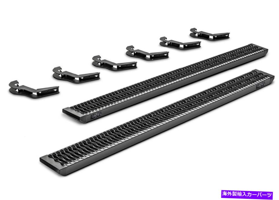 Nerf Bar N-FAB GFD10MC-TX Growler Step Systemは11-19 2500 3500に適合します N-Fab GFD10MC-TX Growler Step System Fits 11-19 2500 3500