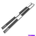 Nerf Bar 4インチラペゾイドw/2パッドステップナーフバー15-19フォードF-150/250/350拡張タクシー 4in Trapezoidal w/...