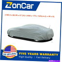 カーカバー ペヴァカーカバー太陽雪レインダスト抵抗性屋外フルLサイズゾンカー PEVA Car Cover Sun Snow Rain Dust Resistant Protation Outdoor Full L Size ZonCar