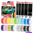 カーカバー ダッジチャレンジャー用のマットレーシングストライプビニールラップステッカー10フィート / 20フィートの長さ Matte Racing Stripes Vinyl Wrap Sticker For Dodge Challenger 10FT / 20FT Long(2)