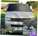 カーカバー VW Transporter T5ウィンドウスクリーンカバーラップフロストブラックアウトブラインドハンドルネクタイ VW Transporter T5 Window Screen Cover Wrap Frost Black Out Blinds HANDLE TIES