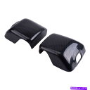 カーカバー ジープラングラーJL 2018 JNの1ペアカーカーボンファイバーミラーカバートリムJN 1 Pair Car Carbon Fiber ABS Mirror Cover Trim For Jeep Wrangler JL 2018 jn