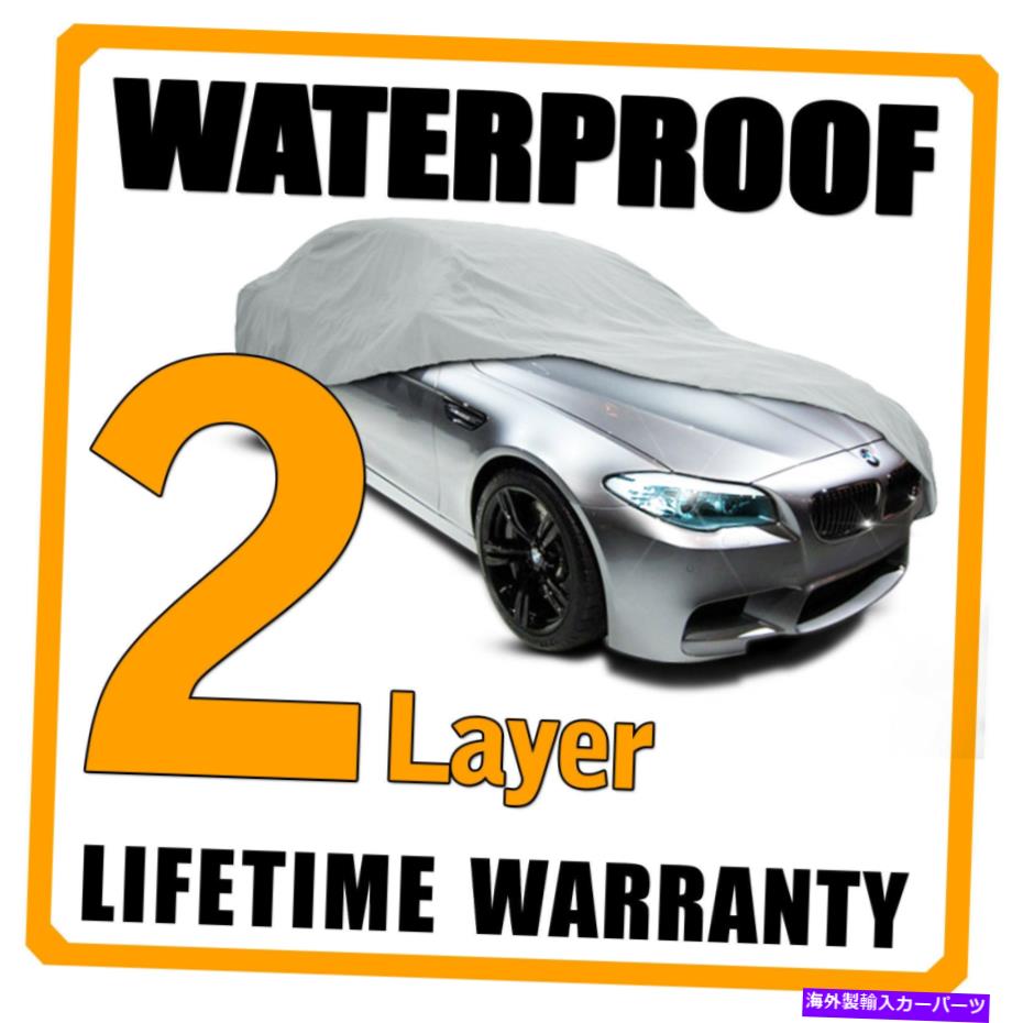 カーカバー 2レイヤーカーカバー通気性防水層屋外の屋内フリースライニングFIY 2 Layer Car Cover Breathable Waterproof Layers Outdoor Indoor Fleece Lining Fiy