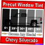 С Precut Window Tint 2019-2022 Chevy Silverado windows Any Shade Film DIY Precut Window Tint 2019-2022 Chevy Silverado ANY Windows ANY Shade Film DIY