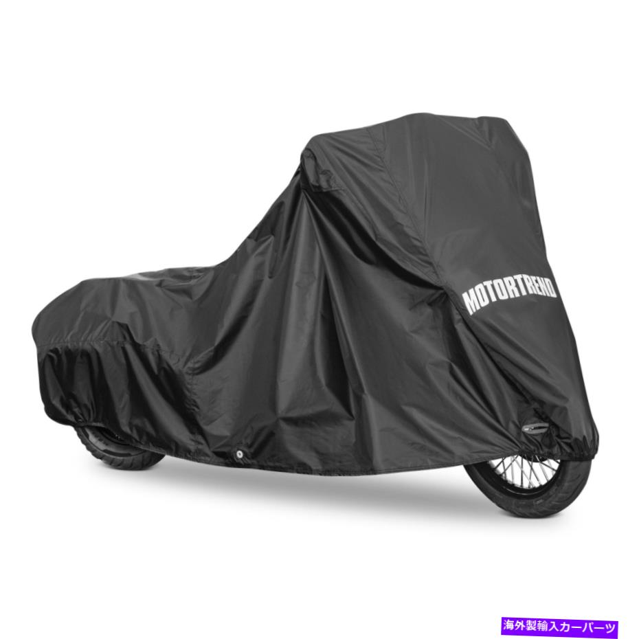 カーカバー モータートレンドすべての天気防水オートバイカバーバイクスクータークルーザー Motor Trend All Weather Waterproof Motorcycle Cover for Bikes Scooters Cruisers