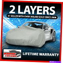 カーカバー 2レイヤーカーカバー - 柔らかい通気性ダストプルーフサンUV水屋内屋外2201 2 Layer Car Cover - Soft Breathable Dust Proof Sun UV Water Indoor Outdoor 2201(2)