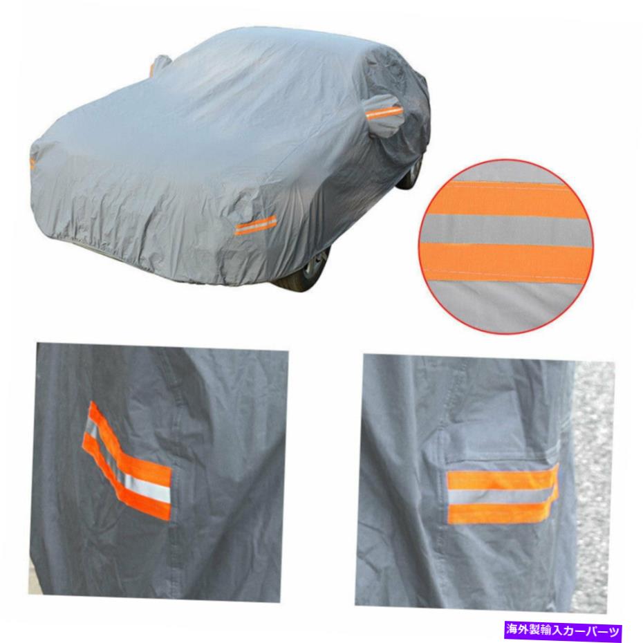 カーカバー 屋外の太陽ダストスクラッチ防水通気性3Lのラボフルカーカバー Labwork Full Car Cover For Outdoor Sun Dust Scratch Waterproof Breathable 3L