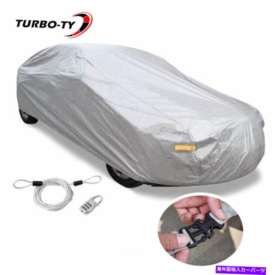 カーカバー カーカバー屋外防水雨UVスクラッチ耐性サイズ570 x 190 x 160cm米国 Car Cover Outdoor Waterproof Rain UV Scratch Resistant Size 570 x 190 x 160cm US 1