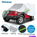 カーカバー 1987-2021 Jeep Wrangler JK CJ TJ 2DRカーカバー防水カバー保護 For 1987-2021 Jeep Wrangl...