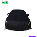 カーカバー SUV防水太陽UV保護ダスト耐性210Dの黒いフルカーカバー Black Full Car Cover for SUV Waterproof Sun UV Protection Dust Resistant 210D(2)