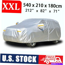 カーカバー SUVカーカバー屋外防水ダスト保護太陽抵抗性202 "-212" SUV Car Cover Outdoor Waterproof Dust Protection Sun Resistant Fit for 202"-212"