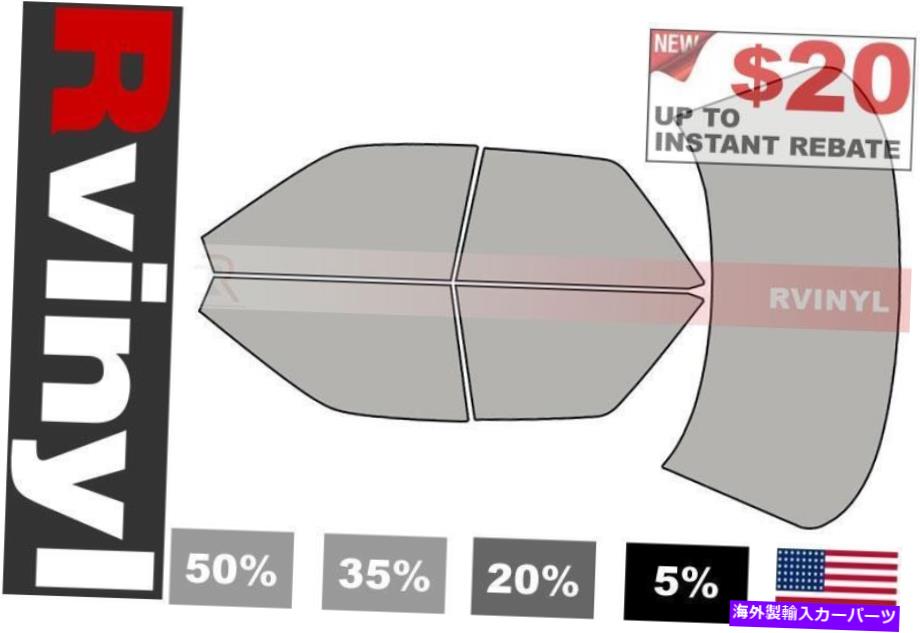 カーカバー rtint precutウィンドウティントキットレクサスES 1990-1991ティンティングフィルム Rtint Precut Window Tint Kit for Lexus ES 1990-1991 Tinting Films