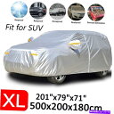 カーカバー Ford/Honda/Jeep/Toyota用のフルXL SUVカバー防水雨ダスト風プロテクター Full XL SUV Cover Waterproof Rain Dust Wind Protector For Ford/Honda/Jeep/Toyota