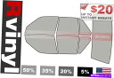 カーカバー ポンティアックサンバード用のRtint Precut Window Tint Kit 1990-1994（セダン）ティンティングフィルム Rtint Precut Window Tint Kit for Pontiac Sunbird 1990-1994 (Sedan) Tinting Films