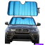 カーカバー カーブルーのためのMcButy Windshield Sun Shade 5層UVリフレクターオートフロント MCBUTY Windshield Sun Shade for Car Blue Thicken 5-Layer UV Reflector Auto Front