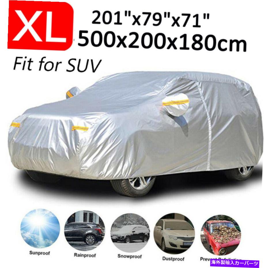 カーカバー フルSUVカーカバー防水UVプロテクターランドローバーレンジローバースポーツに適しています Full SUV Car Cover Waterproof UV Protector Fit For Land Rover Range Rover Sport