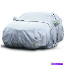 カーカバー フルSUVカーバンカバー通気性屋内耐水性UVスクラッチ保護 Full SUV Car Van Cover Breathable Indoor Water Resistant UV Scratch Protection