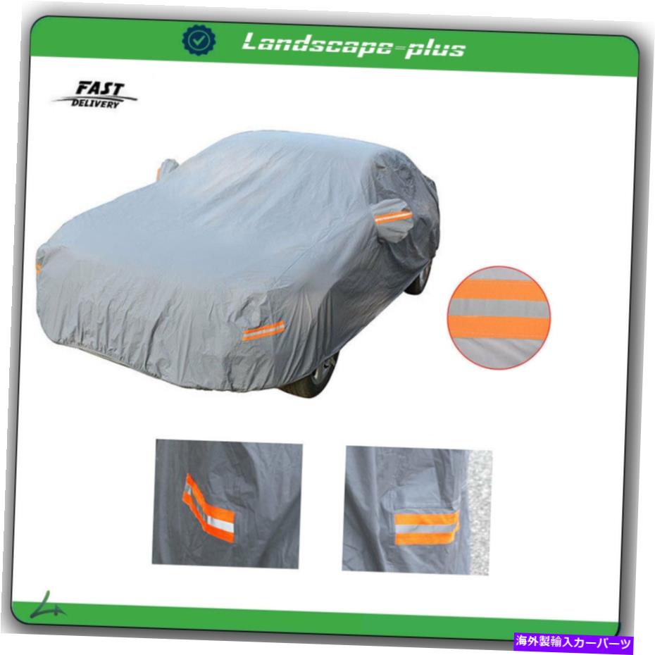 カーカバー フルカーカバーPEVA防水性すべての気象保護雨量太陽UV耐性 Full Car Cover PEVA Waterproof All Weather Protection Rain Snow Sun UV Resistant