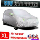 Full SUV Car Cover Universal Fit Outdoor Waterproof Dust Resistant Protection XLカテゴリカーカバー状態海外直輸入品 新品メーカー車種発送詳細 送料無料 （※北海道、沖縄、離島は省く）商品詳細輸入商品の為、英語表記となります。Condition: NewBrand: UnbrandedManufacturer Part Number: Does Not ApplyFeatures: Breathable, Indoor, Outdoor, Waterproof, Elastic Front and Back Side EdgeType: Full Coverage CoverFit: Universal FitColor: SilverMaterial: Polypropylene FabricItem Length: 16ft.Manufacturer Warranty: 1 YearFitment Type: Direct ReplacementSurface Finish: SilverMounting Hardware Included: NoNumber of Pieces: 1Other Part Number: For Car/Auto/SUV/Off Road/Pickup/MPV/RV/VehicleSize: 201"L x 79"W x 69"H / 510 x 200 x 175cmUPC: Does not apply 条件：新品ブランド：ブランドなしメーカーの部品番号：適用されません機能：通気性、屋内、屋外、防水、弾力性のあるフロントとバックサイドエッジタイプ：フルカバーカバーフィット：ユニバーサルフィット色：銀材料：ポリプロピレン布アイテムの長さ：16フィート。メーカー保証：1年装備タイプ：直接交換表面仕上げ：銀ハードウェアの取り付け：いいえピース数：1その他の部品番号：車/自動/SUV/OFF ROAD/PICKUP/MPV/RV/車両サイズ：201 "L x 79" W x 69 "H / 510 x 200 x 175cmUPC：適用されません《ご注文前にご確認ください》■海外輸入品の為、NC・NRでお願い致します。■取り付け説明書は基本的に付属しておりません。お取付に関しましては専門の業者様とご相談お願いいたします。■通常2〜4週間でのお届けを予定をしておりますが、天候、通関、国際事情により輸送便の遅延が発生する可能性や、仕入・輸送費高騰や通関診査追加等による価格のご相談の可能性もございますことご了承いただいております。■海外メーカーの注文状況次第では在庫切れの場合もございます。その場合は弊社都合にてキャンセルとなります。■配送遅延、商品違い等によってお客様に追加料金が発生した場合や取付け時に必要な加工費や追加部品等の、商品代金以外の弊社へのご請求には一切応じかねます。■弊社は海外パーツの輸入販売業のため、製品のお取り付けや加工についてのサポートは行っておりません。専門店様と解決をお願いしております。■大型商品に関しましては、配送会社の規定により個人宅への配送が困難な場合がございます。その場合は、会社や倉庫、最寄りの営業所での受け取りをお願いする場合がございます。■輸入消費税が追加課税される場合もございます。その場合はお客様側で輸入業者へ輸入消費税のお支払いのご負担をお願いする場合がございます。■商品説明文中に英語にて”保証”関する記載があっても適応はされませんのでご了承ください。■海外倉庫から到着した製品を、再度国内で検品を行い、日本郵便または佐川急便にて発送となります。■初期不良の場合は商品到着後7日以内にご連絡下さいませ。■輸入商品のためイメージ違いやご注文間違い当のお客様都合ご返品はお断りをさせていただいておりますが、弊社条件を満たしている場合はご購入金額の30％の手数料を頂いた場合に限りご返品をお受けできる場合もございます。(ご注文と同時に商品のお取り寄せが開始するため)（30％の内訳は、海外返送費用・関税・消費全負担分となります）■USパーツの輸入代行も行っておりますので、ショップに掲載されていない商品でもお探しする事が可能です。お気軽にお問い合わせ下さいませ。[輸入お取り寄せ品においてのご返品制度・保証制度等、弊社販売条件ページに詳細の記載がございますのでご覧くださいませ]&nbsp;