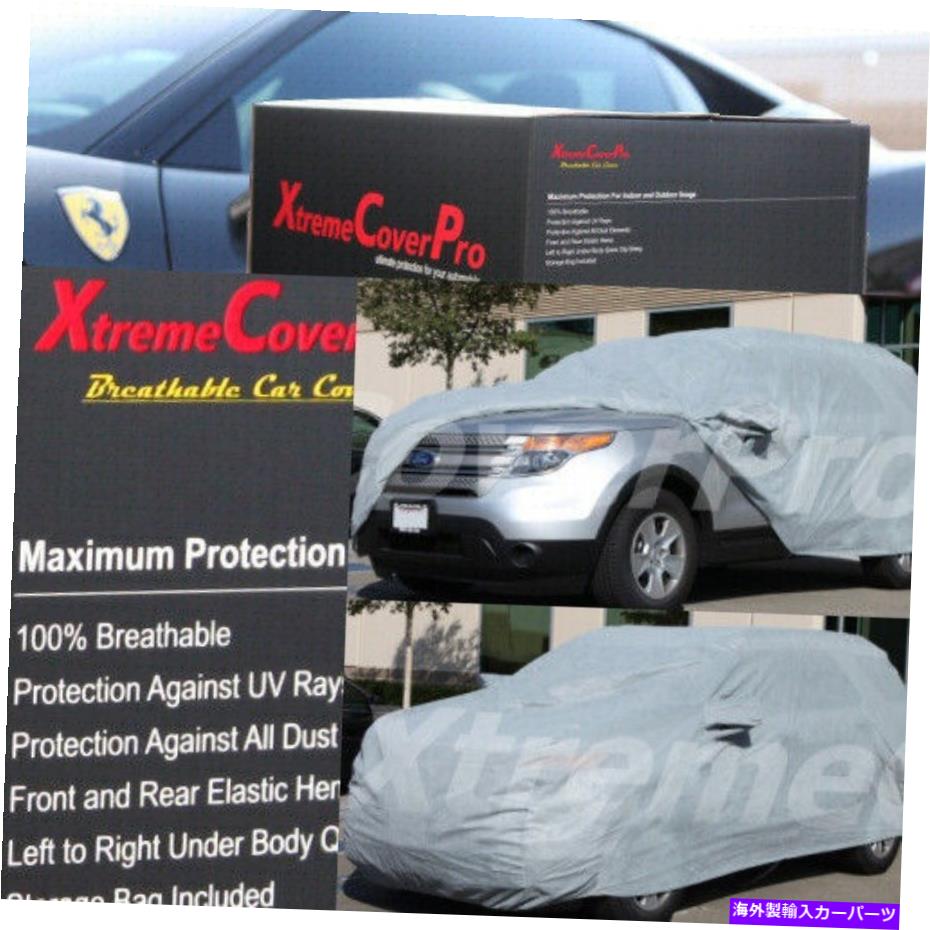 カーカバー 1991 1992 1993 1994フォードエクスプローラー4ドア通気性カーカバー付きMirrorPocket 1991 1992 1993 1994 Ford Explorer 4-Door Breathable Car Cover w/MirrorPocket