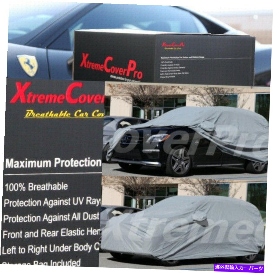 カーカバー 2017 Mercedes GLE350 GLE550E GLE63 SUV通気性カーカバーW/ミラーポケットグレー 2017 MERCEDES GLE350 GLE550E GLE63 SUV BREATHABLE CAR COVER W/MIRROR POCKET-GREY