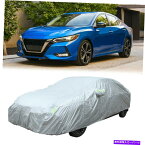 カーカバー 日産セントラ6レイヤーフルカーカバーUV風雨ダストスノープルーフ保護 For NISSAN Sentra 6 Layer Full Car Cover UV Wind Rain Dust Snowproof Protect