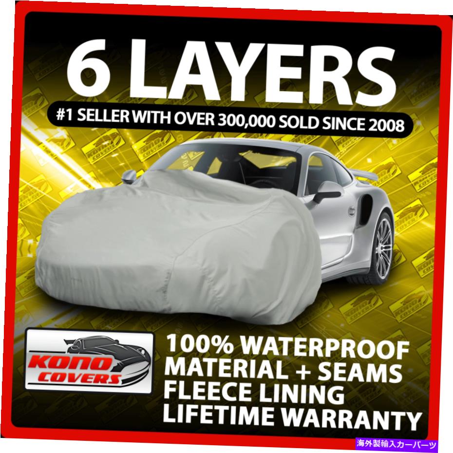 J[Jo[ 6C[J[Jo[O̖hʋCC[t[XCjO6907 6 Layer Car Cover Indoor Outdoor Waterproof Breathable Layers Fleece Lining 6907