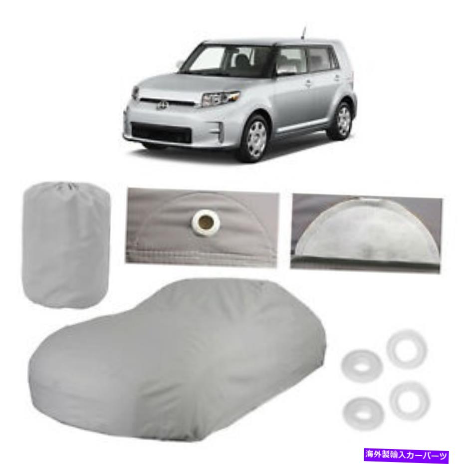 カーカバー Scion XB 4レイヤーカーカバーが取り付けられています。 Scion xB 4 Layer Car Cover Fitted In Out door Water Proof Rain Snow UV Sun Dust
