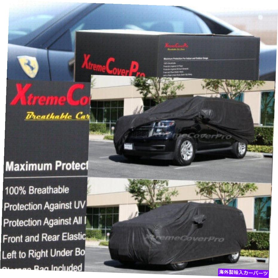 カーカバー 2000 2001 2002 2003シボレータホ4ドア通気性カーカバー付きMirrorPocket 2000 2001 2002 2003 Chevy Tahoe 4Door Breathable Car Cover w/MirrorPocket