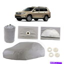 カーカバー フィットトヨタハイランダー4レイヤーカーカバーフィットアウトドアウォータープルーフレインスノーサン Fits Toyota Highlander 4 Layer Car Cover Fit Outdoor Water Proof Rain Snow Sun(2)