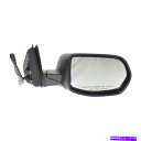 USミラー 2007-2011のパワーミラーHonda CR-V右右温暖なテクスチャブラックマニュアル折りたたみ Power Mirror For 2007-2011 Honda CR-V Right Heated Textured Black Manual Folding