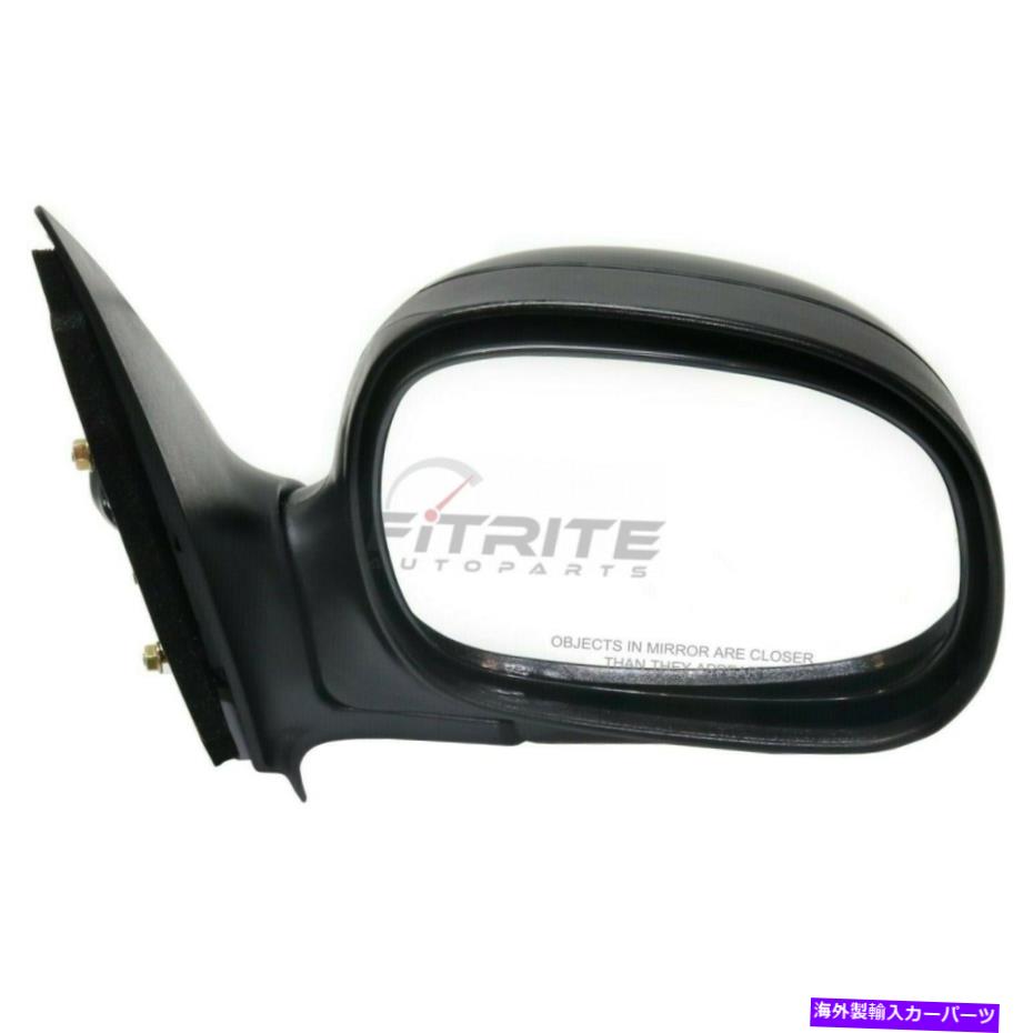 USミラー 1997-04フォードF-150 HERITAGE F-250の新しい右側のパワーミラーマニュアル折りたたみ New Right Side Power Mirror Manual Folding For 1997-04 Ford F-150 Heritage F-250