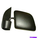 USミラー 1992-07 Ford E-150 FO1320172の新しい左マニュアルミラーテクスチャフラットレンズ New Left Manual Door Mirror Textured Flat Lens For 1992-07 Ford E-150 FO1320172