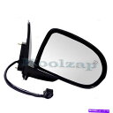 USミラー 07-17コンパスリアビュードアミラーパワーヒートマニュアル折りたたみ客の側面 For 07-17 Compass Rear View Door Mirror Power Heat Manual Folding Passenger Side
