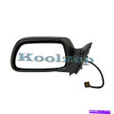 USミラー 05-10のグランドチェロキードアミラーパワーノンヒーティングワインメモリブラック左側 For 05-10 Grand Cherokee Door Mirror Power Non-Heated w/o Memory Black Left Side