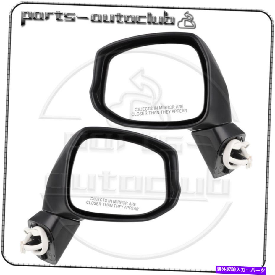 USミラー ミラーパワーテクスチャブラック乗客RH＆ドライバーLH 2012-14ホンダシビック Mirror Power Textured Black Passenger RH & Driver LH For 2012-14 Honda CIVIC