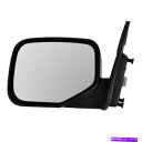 USミラー TRQサイドビューミラーパワーテクスチャブラックドライバーLHの06-13ホンダリッジライン TRQ Side View Mirror Power Textured Black Driver LH for 06-13 Honda Ridgeline 2