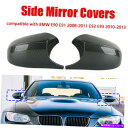 USミラー BMW E90 E92 E93 E88カーボンファイバー1ペアのM3スタイルサイドミラーカバーキャップ M3 Style Side Mirror Cover Caps For BMW E90 E92 E93 E88 Carbon Fiber 1 Pair