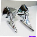 USミラー Datsun Bluebird 312 320 410 411 510 610 Chrome Metal Door Mirrorペアカスタム用 FOR DATSUN BLUEBIRD 312 320 410 411 510 610 CHROME METAL DOOR MIRROR PAIR CUSTOM