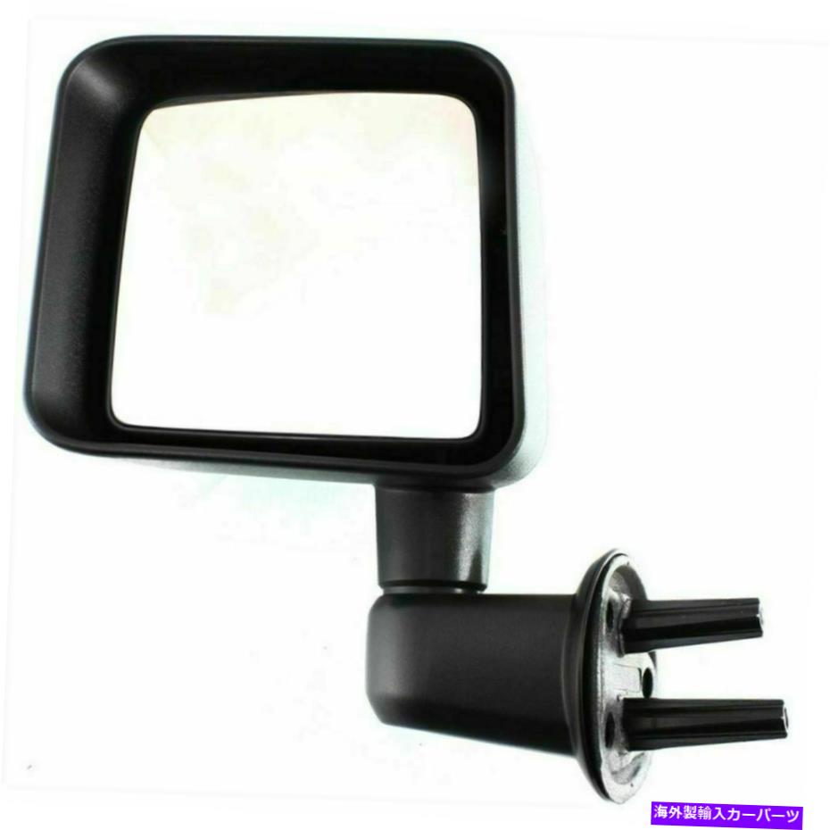 USミラー 新しいCH1320271ドライバーサイドマニュアルJeep Wrangler 2007-2008の操作ミラー New CH1320271 Driver Side Manual Operated Mirror For Jeep Wrangler 2007-2008