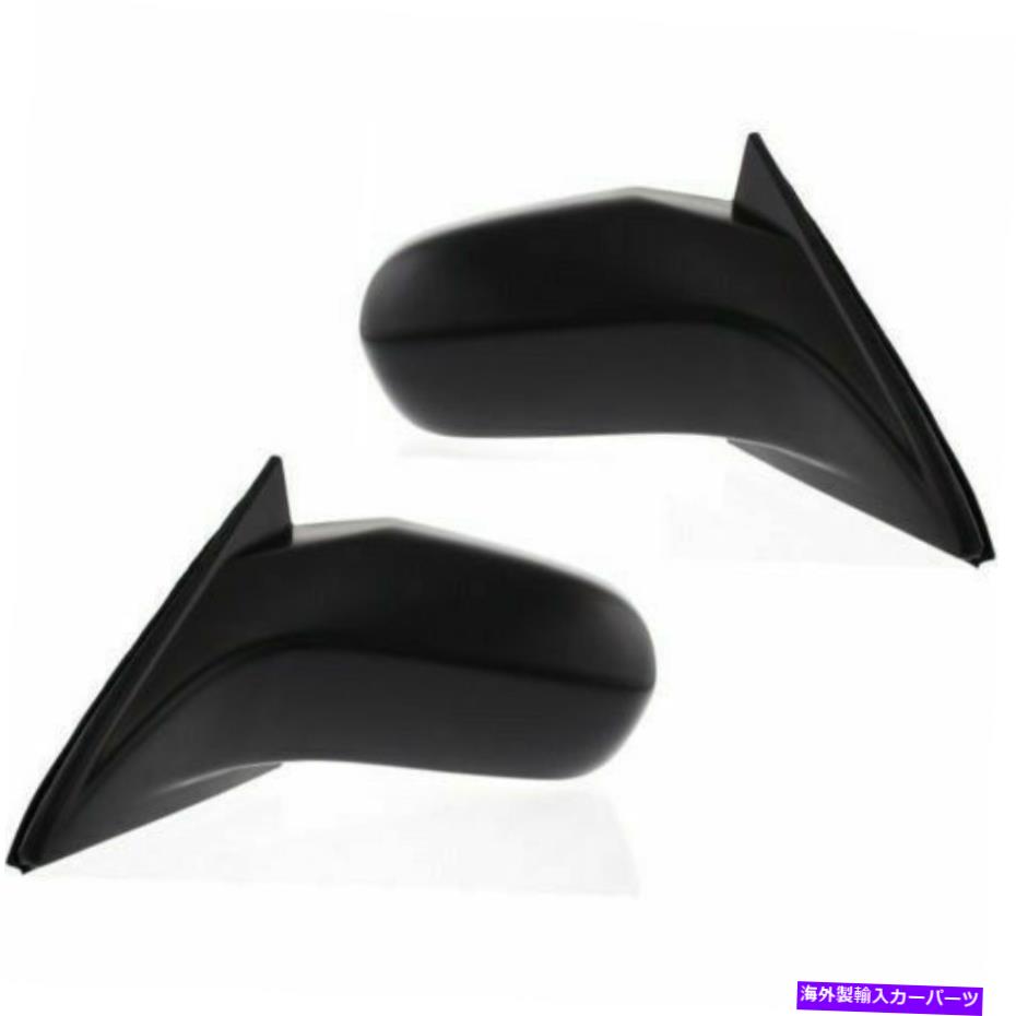 USミラー 2 LH＆RHサイドの非加熱パワーミラーUSAビルドフィットホンダシビッククーペのセット Set of 2 LH RH Side Non-Heated Power Mirror USA Built Fits Honda Civic Coupe